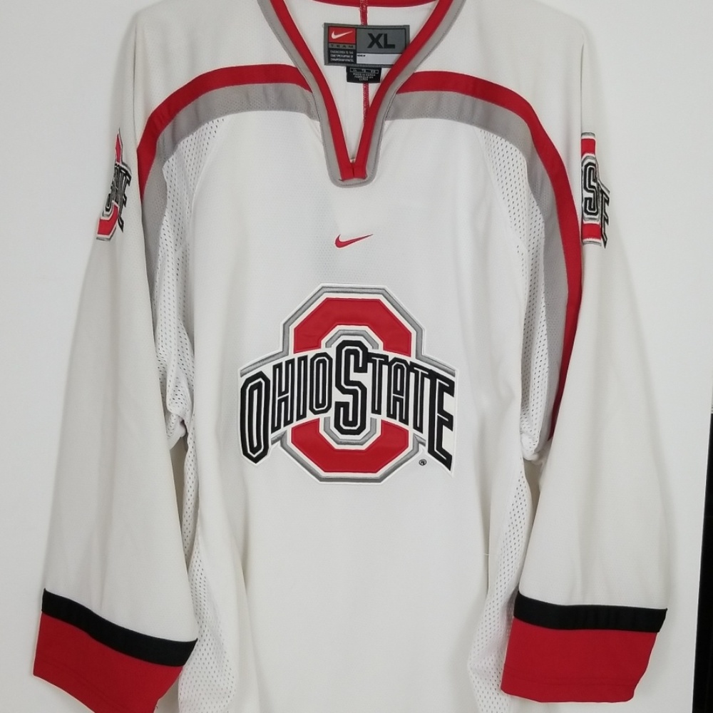 Ohio State White Hockey Jersey   Size XL  NWT
